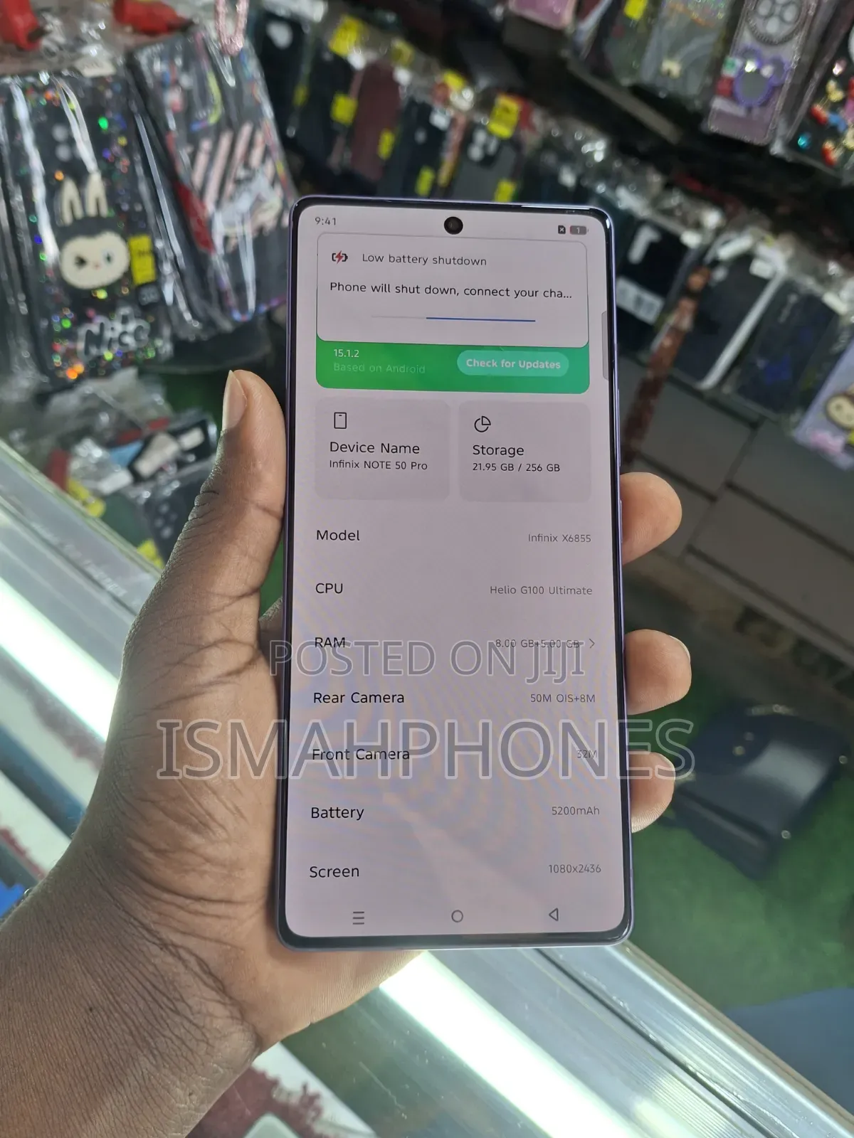 Infinix Note 50 Pro 4G 256 GB Purple