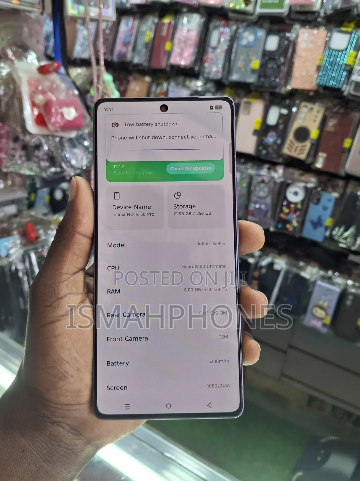 Infinix Note 50 Pro 4G 256 GB Purple