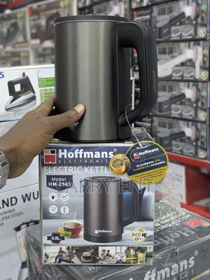Hoffman 0.8l Full Metal Stainless Steel Electric Portable Kettle