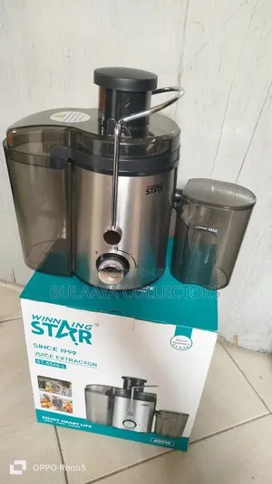 Winning Star St-5546-L Centrifugal Juice Extractor, 400w Motor.