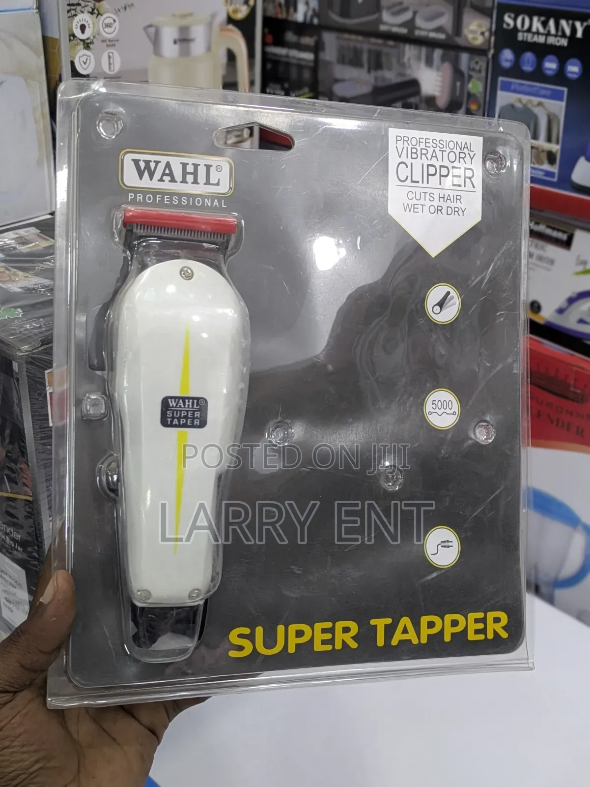 Wahl Adjustable Blade Hair Clipper Corded Heavy Duty Hair Trimmer