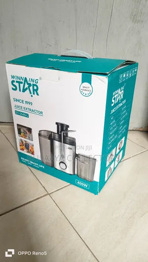 Winning Star St-5546-L Centrifugal Juice Extractor, 400w Motor.
