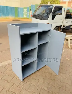 Grey Multi-Purpose Storage Cabinet in Excellent Condition