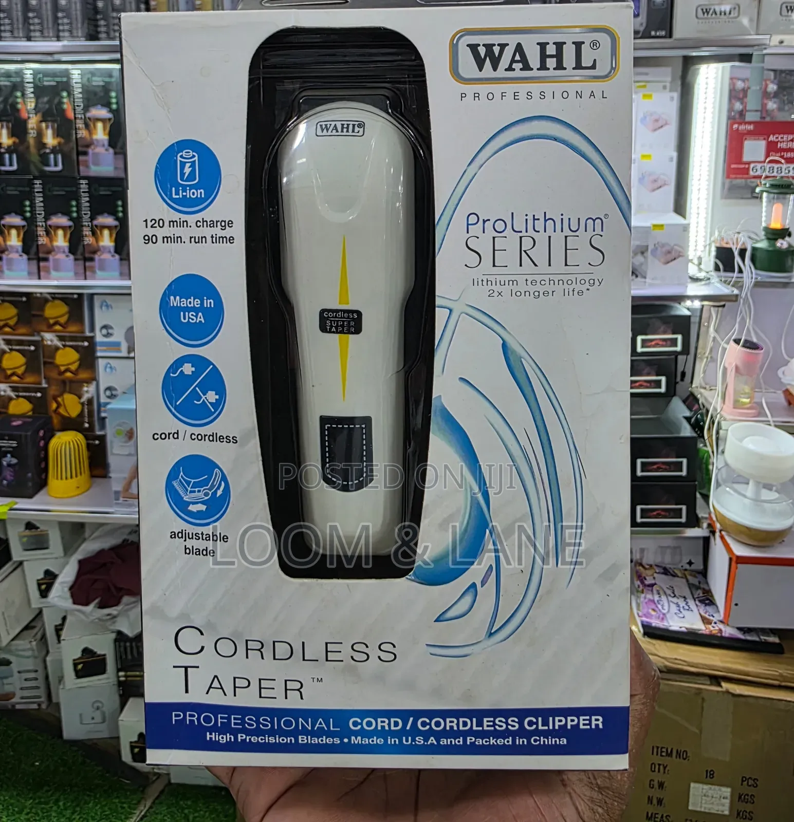 Wahl Professional Cordless Taper Clipper