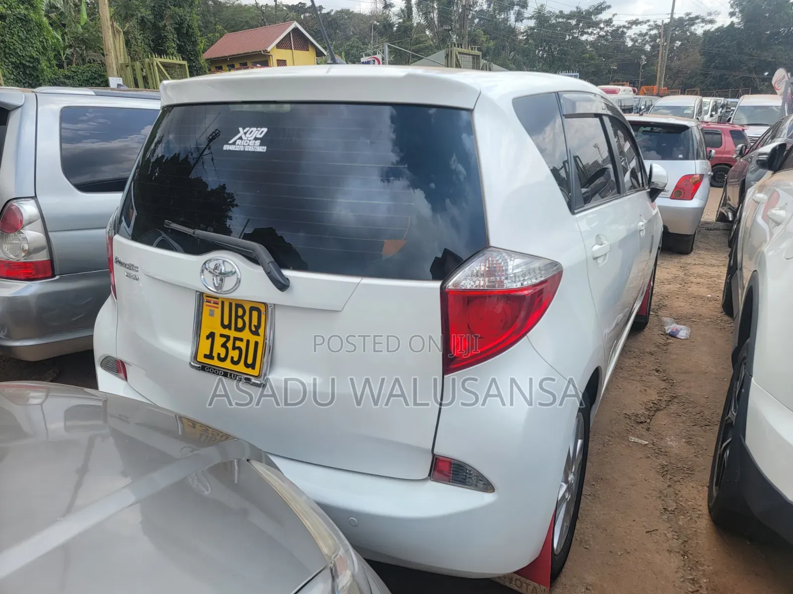 Toyota Ractis 2014 White