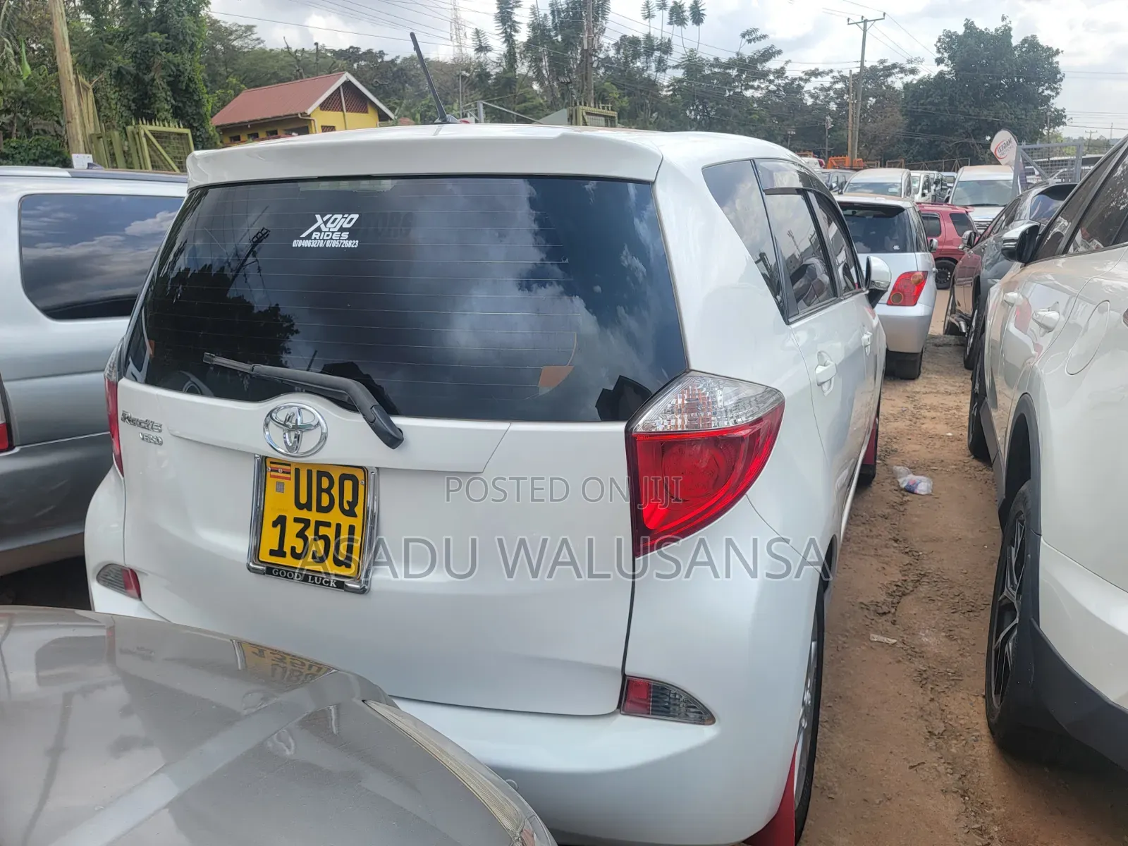 Toyota Ractis 2014 White