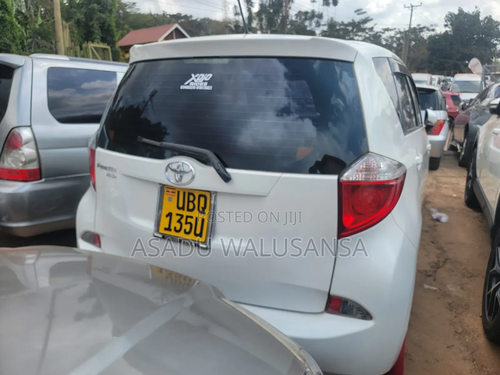Toyota Ractis 2014 White