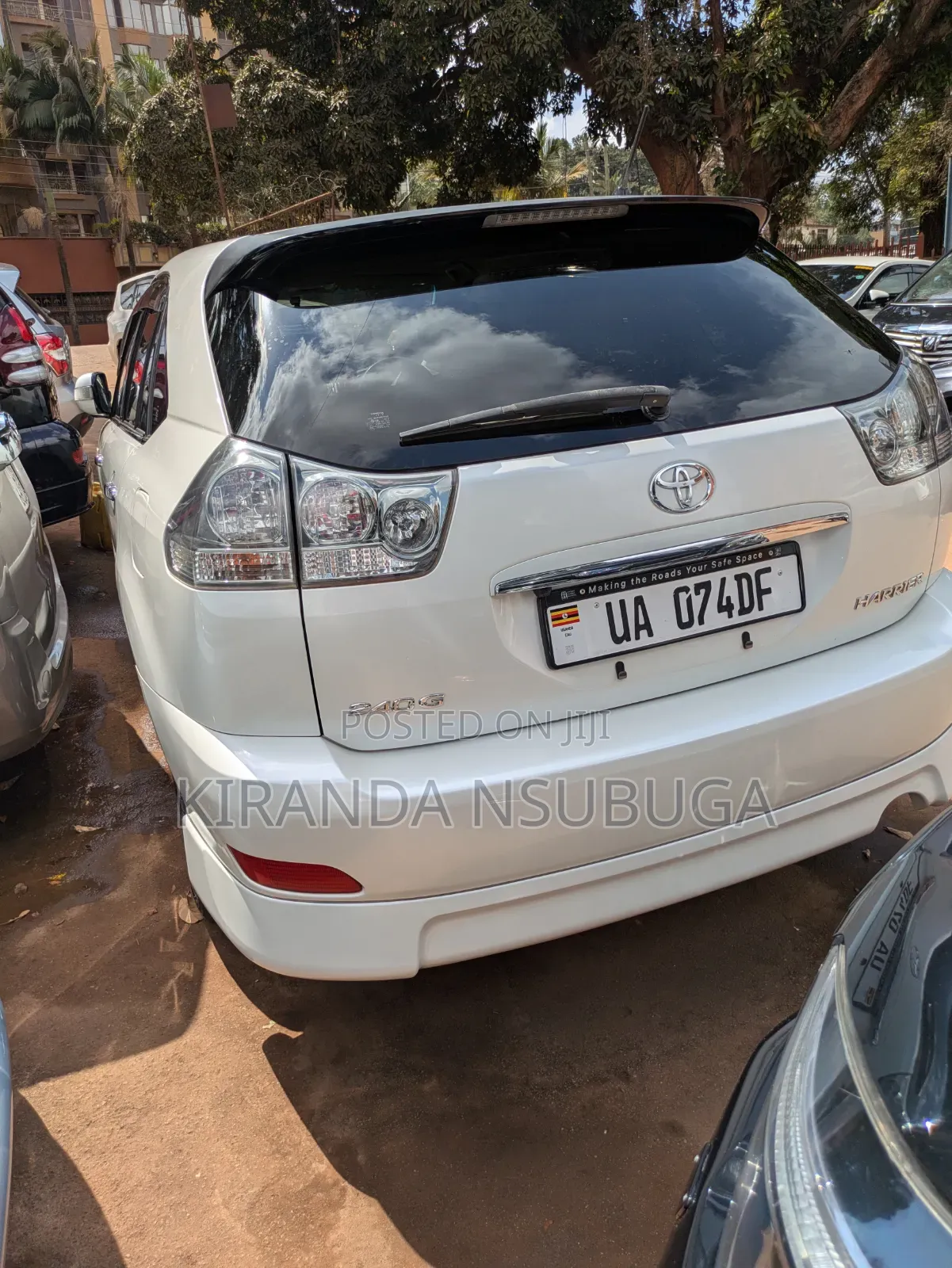 Toyota Harrier 2012 White