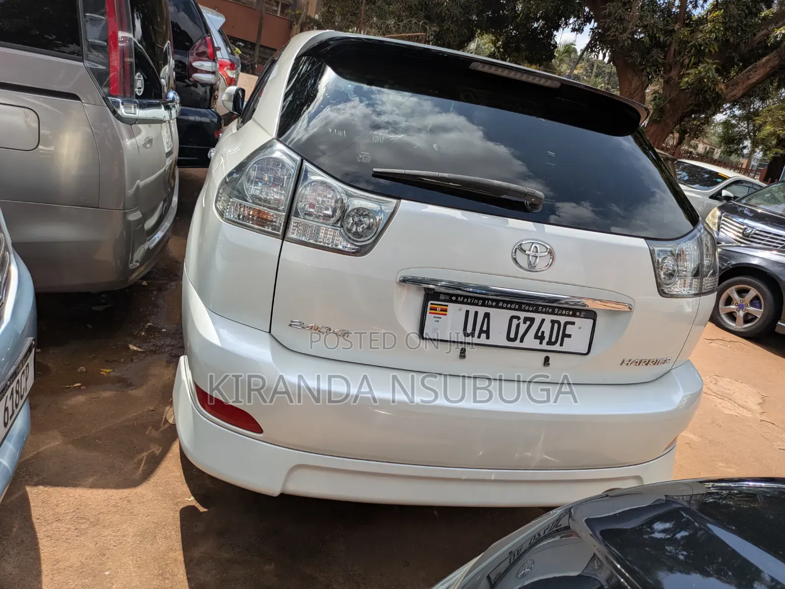 Toyota Harrier 2012 White