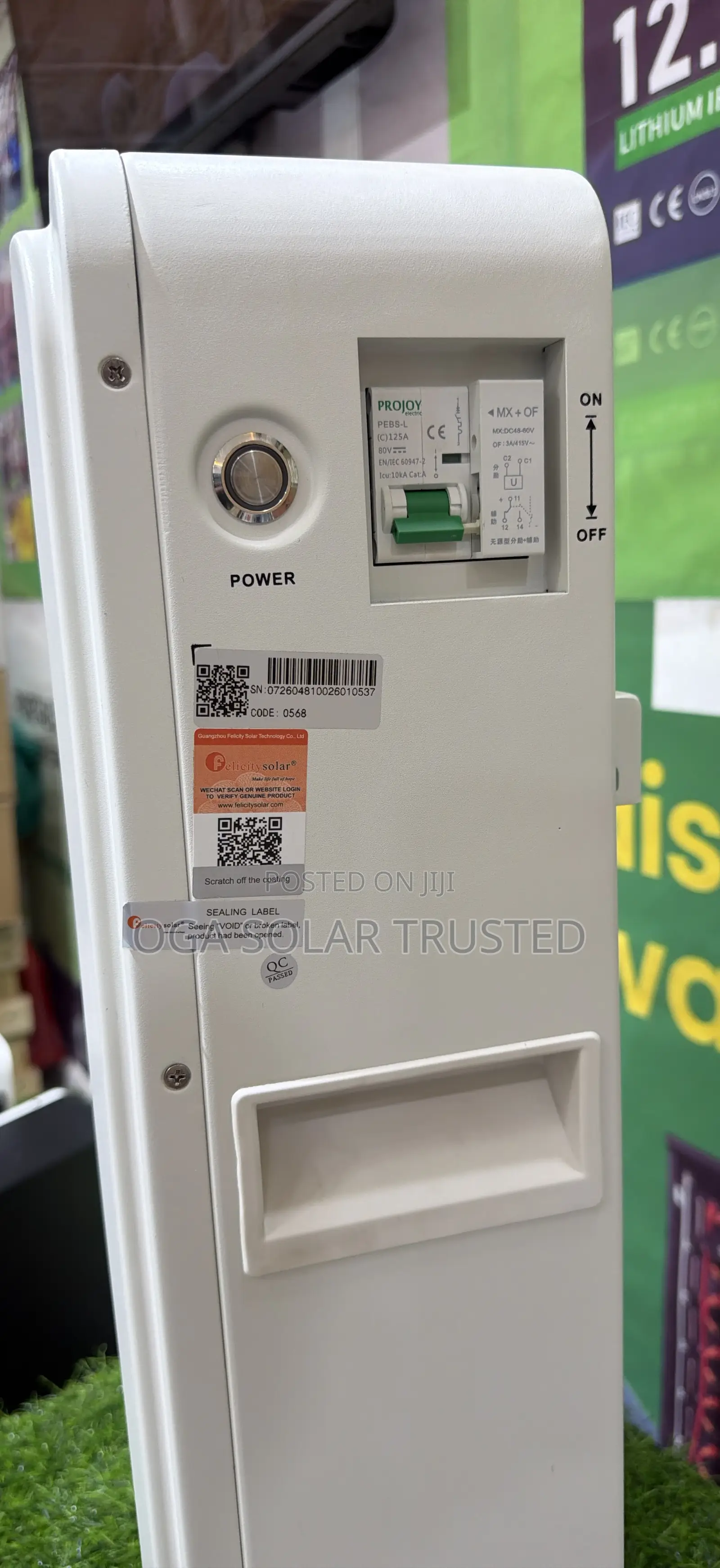 Felicity 10kwt Lithium Solar Battery