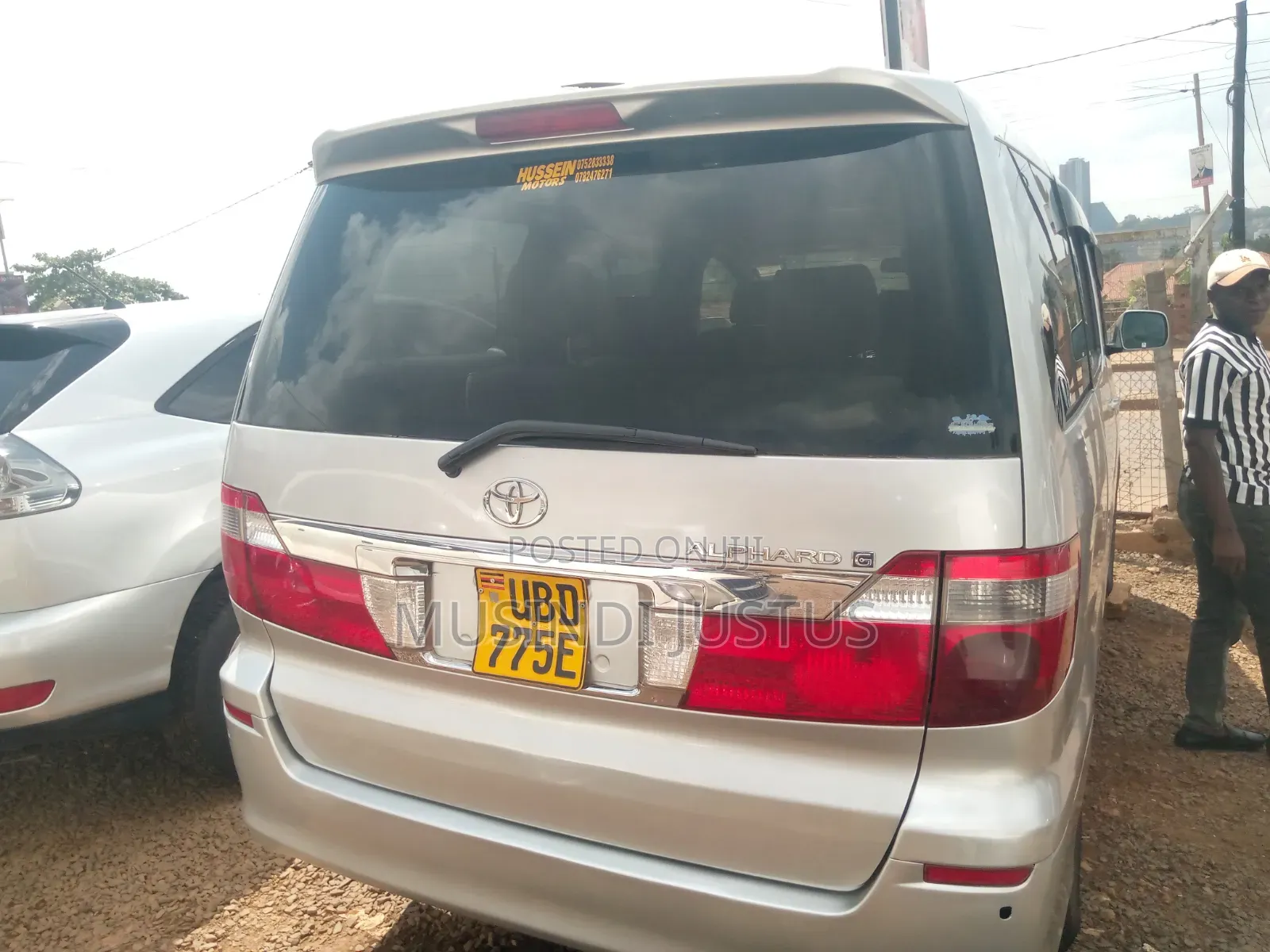Toyota Alphard 2008 Silver