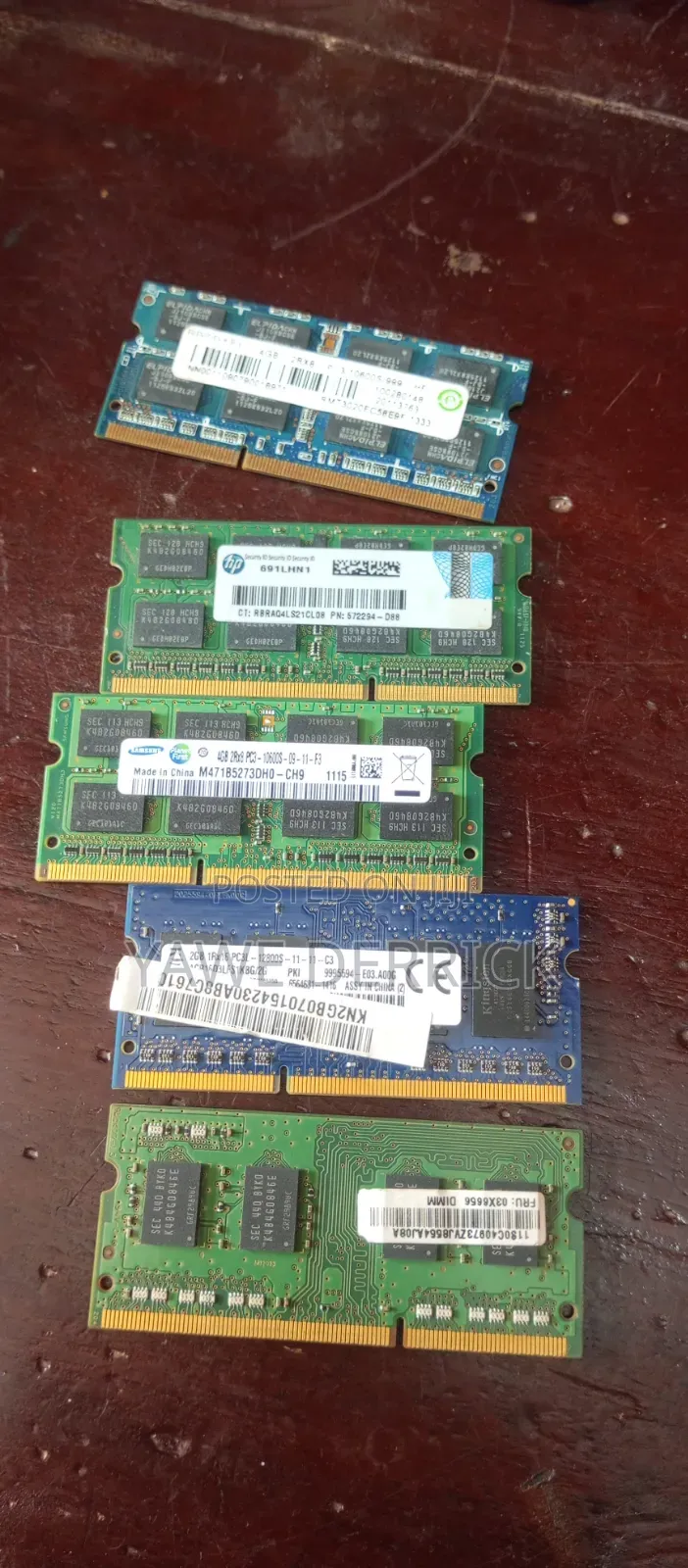 Laptop Ram Sticks