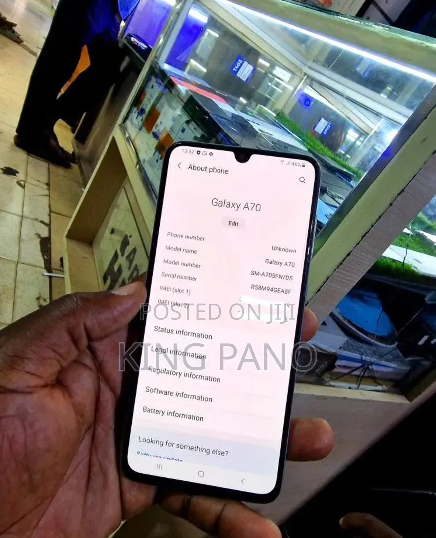 Samsung Galaxy A70 128 GB White