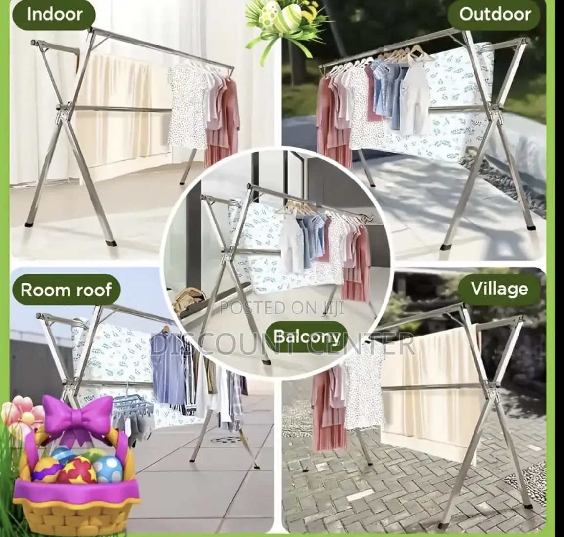 Foldable Cloth Drying Rack