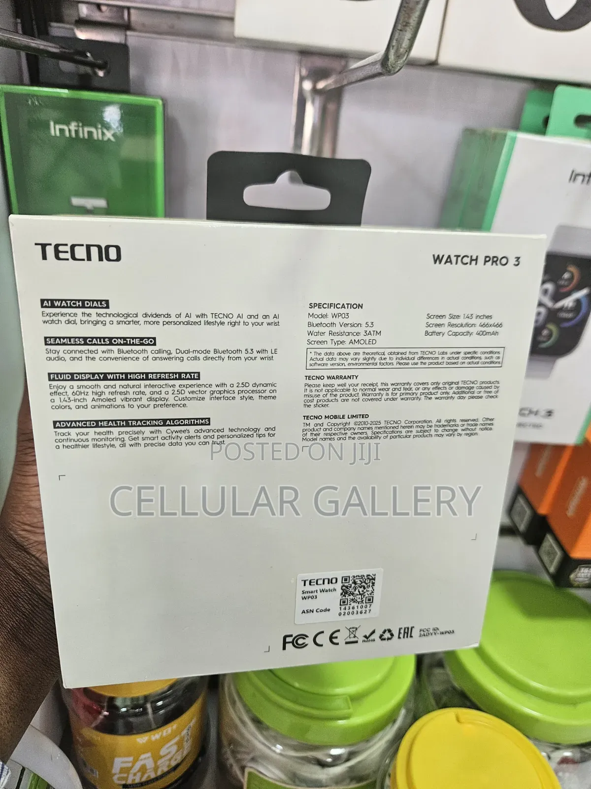 Tecno Watch Pro 3
