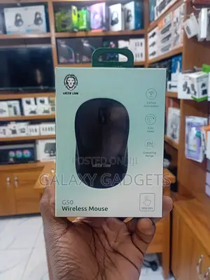Green Lion G50 Wireless Mouse - Black