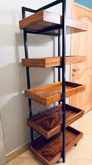 Multi Purpose Wooden and Metal Rack