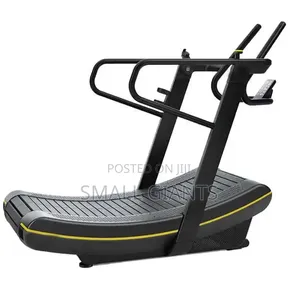 Non-Motorized, Self-Powered Curved Treadmill