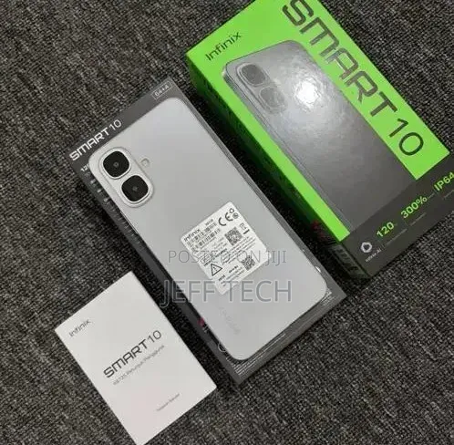 New Infinix Smart 10 128 GB Silver