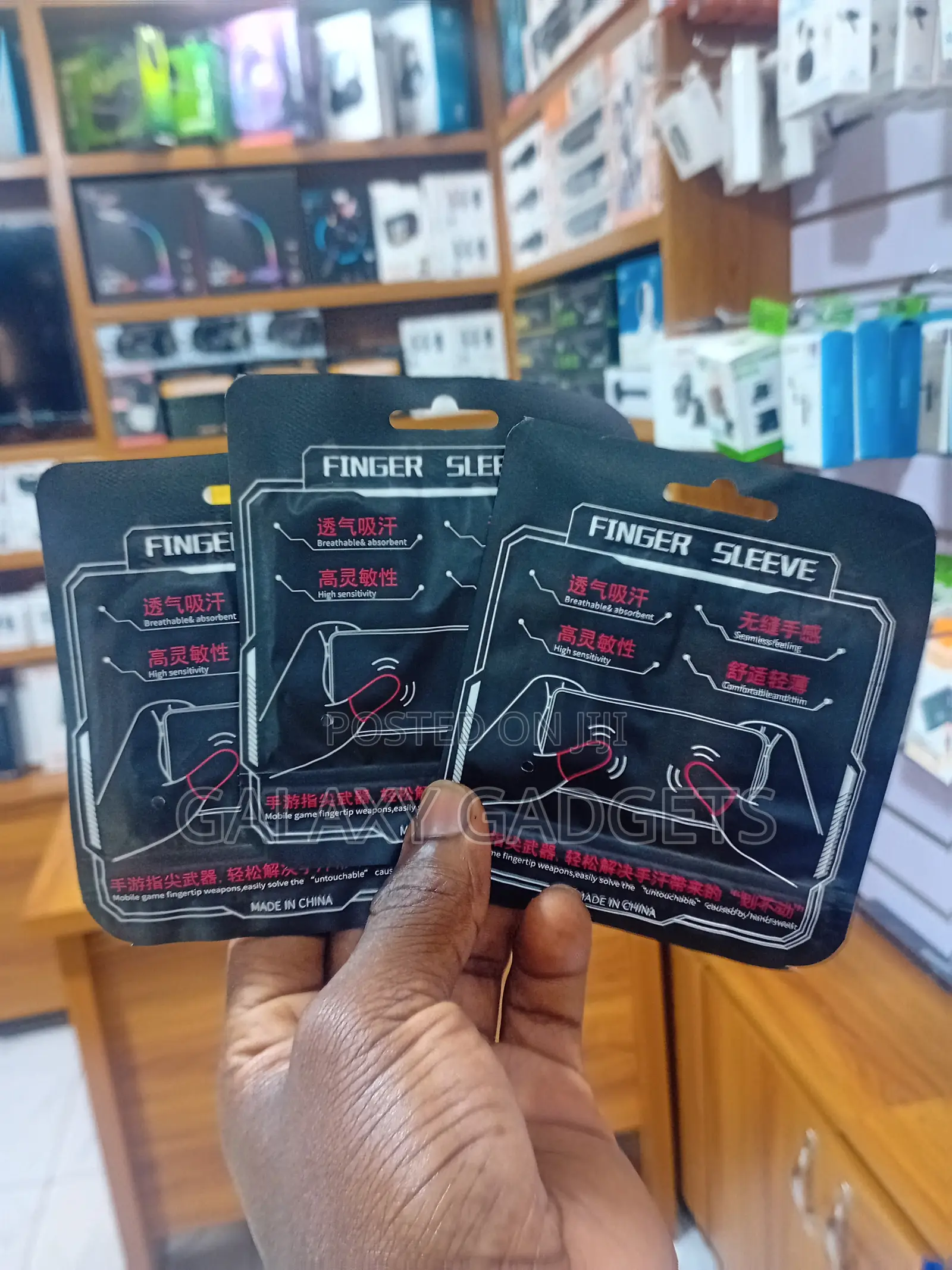 Mobile Gaming Finger Sleeves