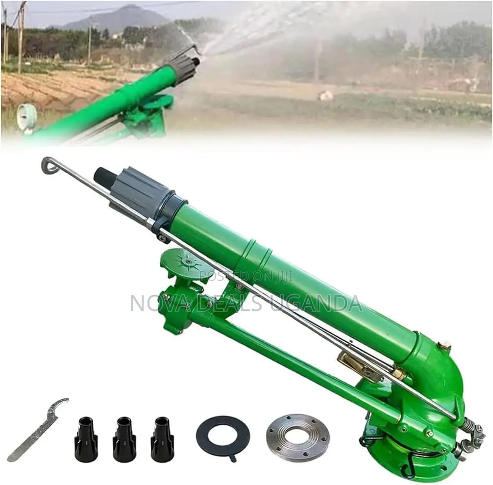 Farm Garden Irrigation Sprinkler Gun 360 Automaticlarge Spray Gun