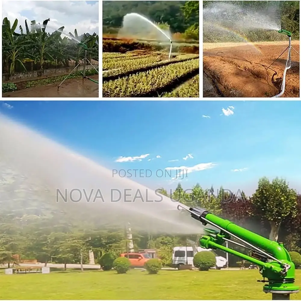 Farm Garden Irrigation Sprinkler Gun 360 Automaticlarge Spray Gun