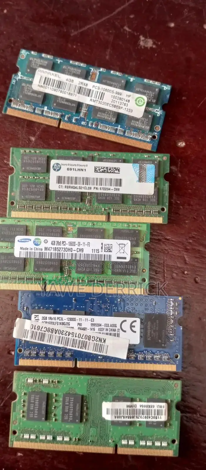 Laptop Ram Sticks