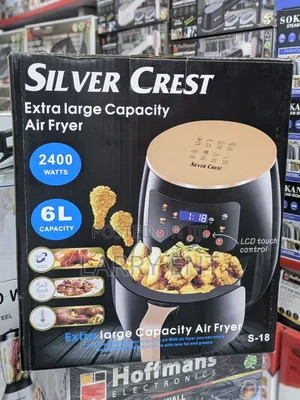Silvercrest 6l Air Fryer Digital Touch Screen Oil Free Hot Air Fryer