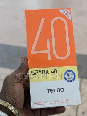 New Tecno Spark 40 256 GB Gray