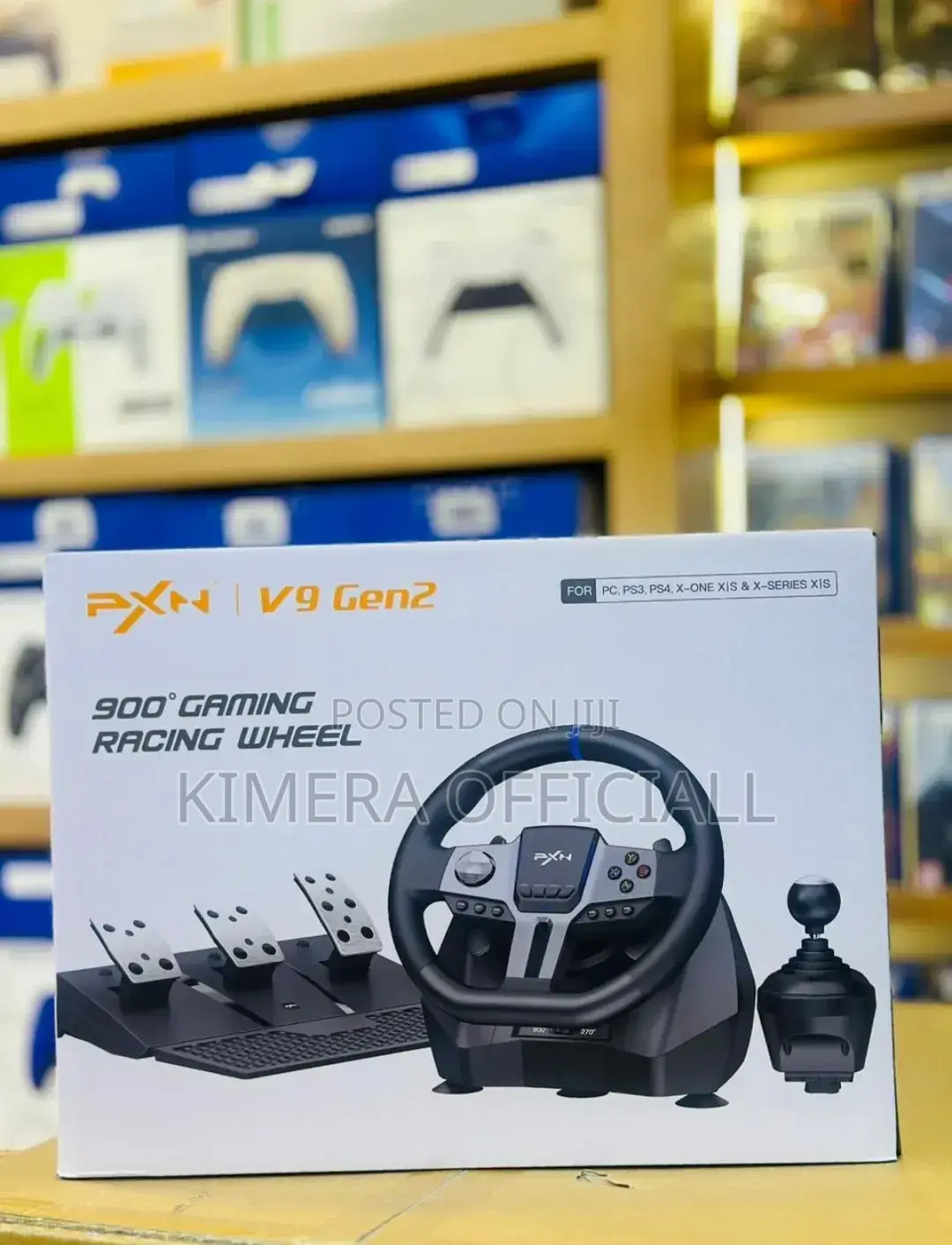 PXN V9 Gen2 900° Gaming Racing Wheel