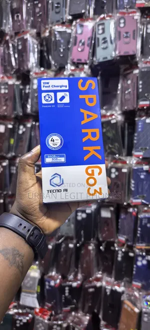 New Tecno Spark Go 3 64 GB Black