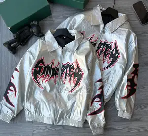 Faux Leather Jackets 1pc
