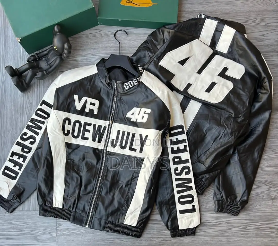 Faux Leather Jackets 1pc