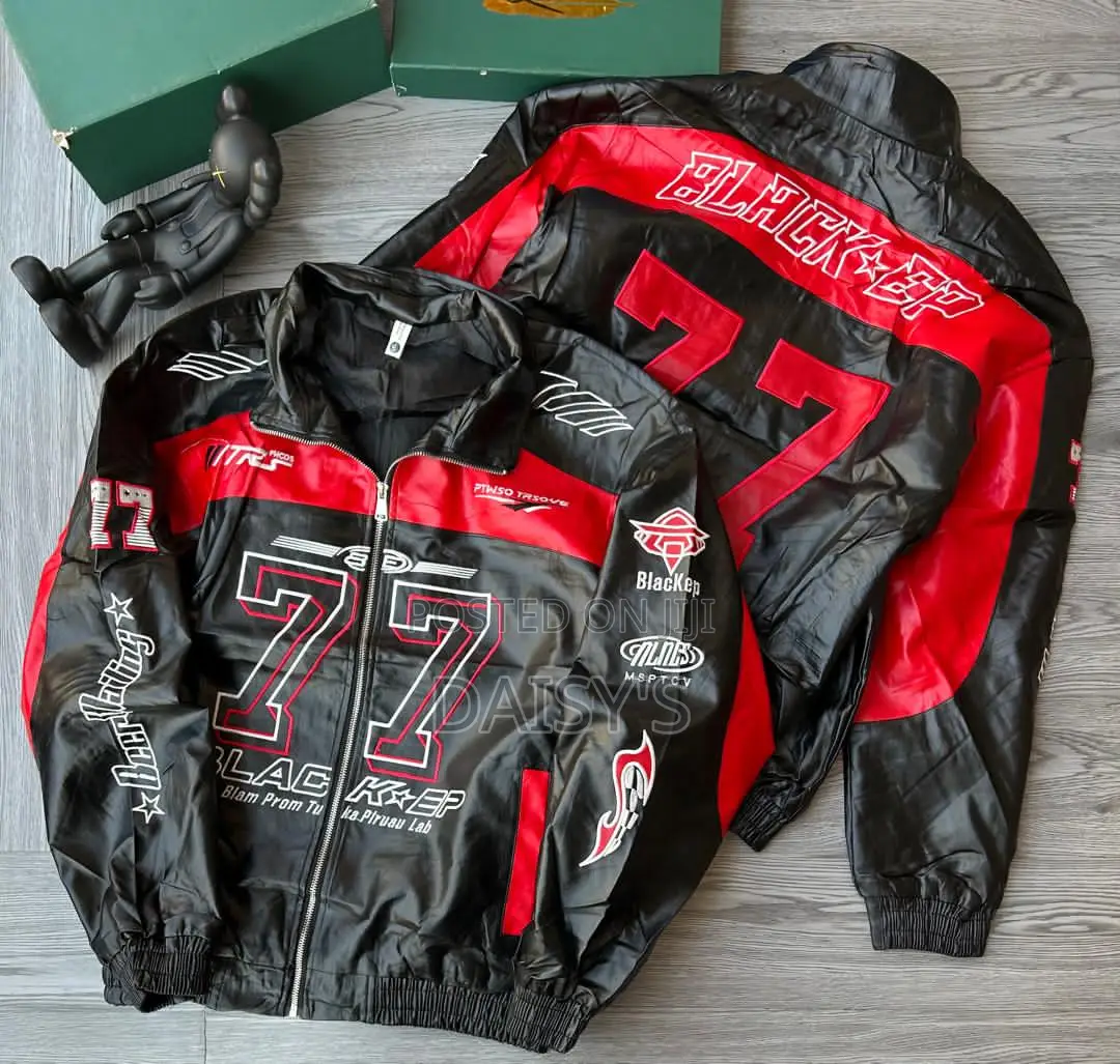 Faux Leather Jackets 1pc