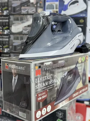 Hoffmans 3000w Steam Iron Ceramic Soleplate Fast Heating Professional