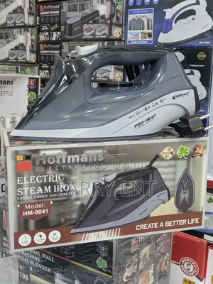 Hoffmans Professional 3000w Electric Steam Iron Fast Heating Anti Drip