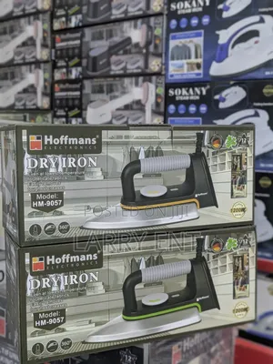 Hoffmans Professional 1200w Dry Iron Fast Heating Non-Stick Iron Box