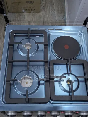 Roch 3 Gas Burner and 1 Electric Burner Cooker 55l Oven Cooker
