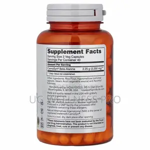 Now Foods Sports, Beta-Alanine, Endurance, 120 Veg Capsules