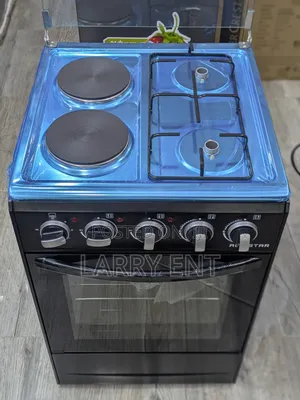 Allstar Cooker 2 Gas Burners 2 Electric Plates Oven Gas , Electric