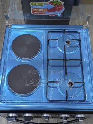 Allstar Cooker 2 Gas Burners 2 Electric Plates Oven Gas , Electric