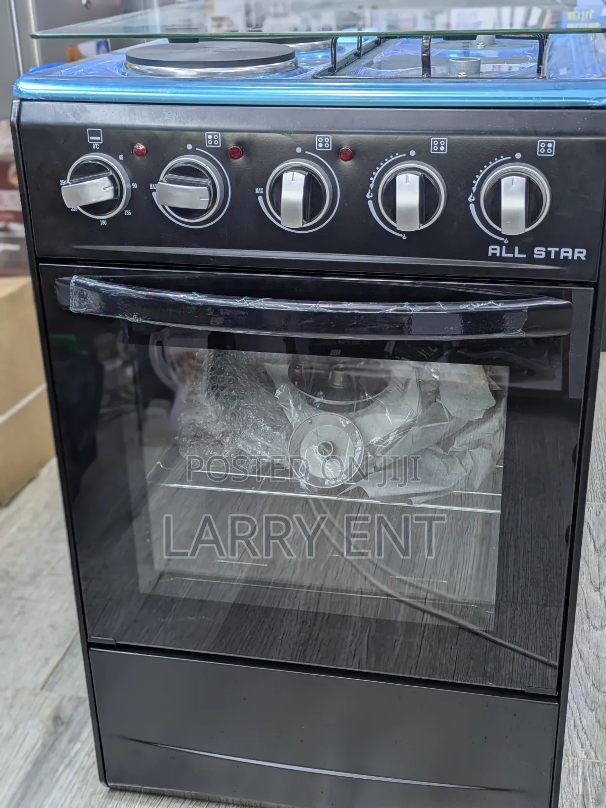 Allstar Cooker 2 Gas Burners 2 Electric Plates Oven Gas , Electric