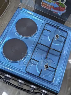 Allstar Gas and Electric Cooker 2 Gas Burners 2 Electric Burners Oven