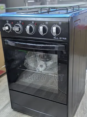 Allstar Gas and Electric Cooker 2 Gas Burners 2 Electric Burners Oven