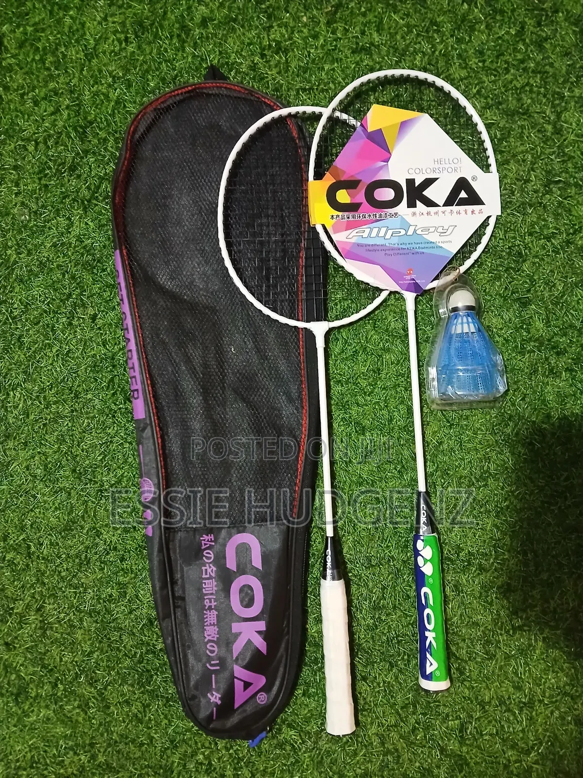 Pair of Badminton Rackets