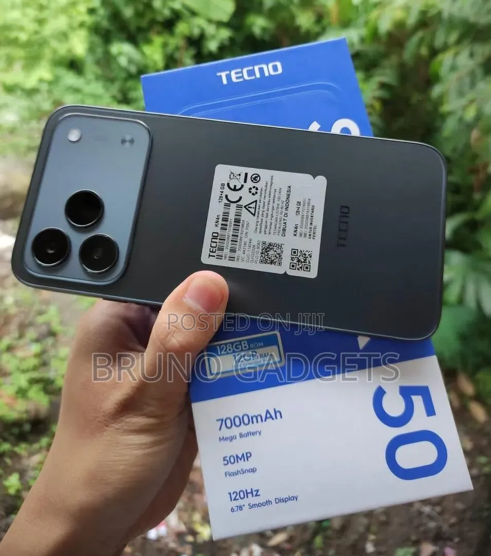New Tecno Spark 50 128 GB Black