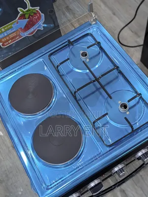 Allstar 4 Burner Cooker With Oven 2 Gas Burners 2 Electric Plates