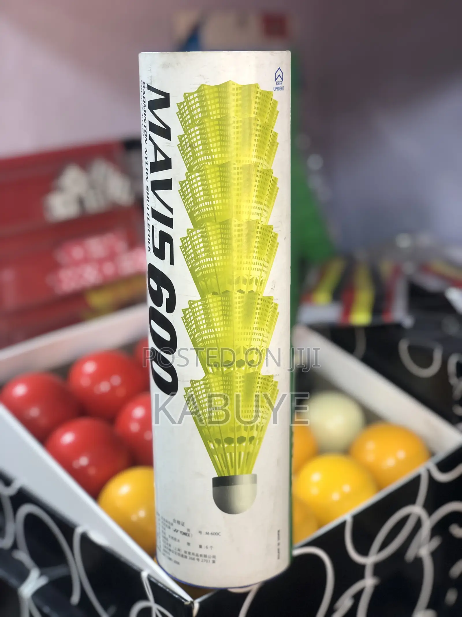Yonex Mavis 600 Nylon Shuttlecocks.