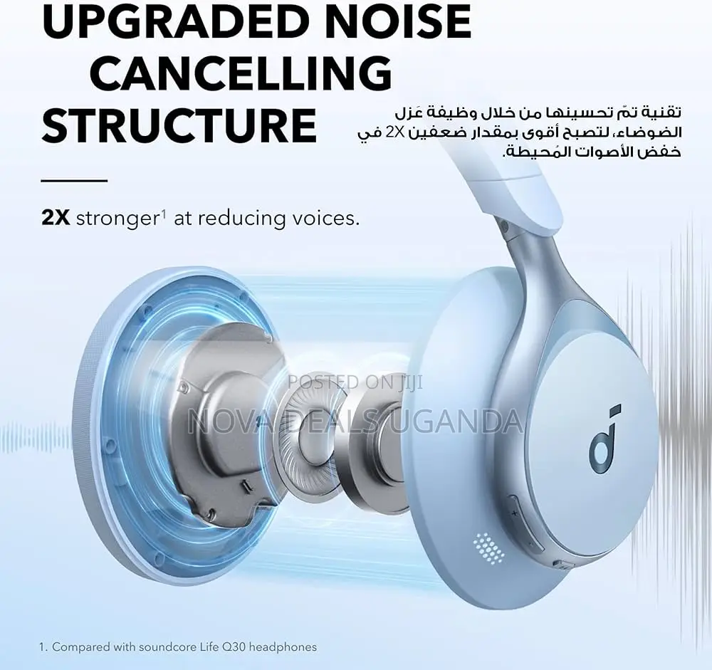 Soundcore by Anker, Space One - Adaptive Active Noise Cancelling