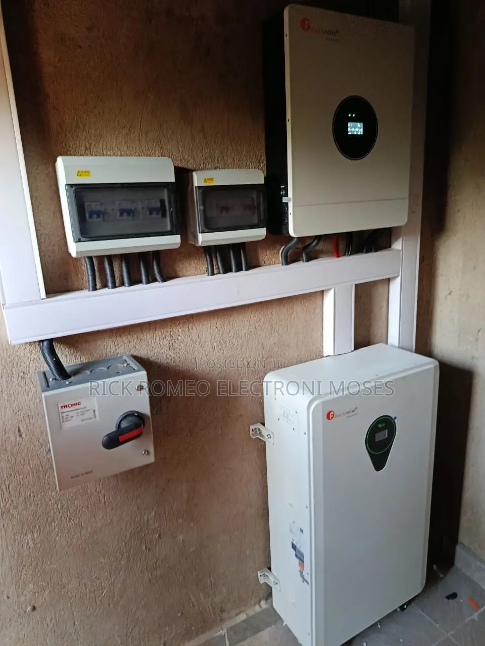 “No More Umeme “-25 Kwh Lithium Battery +Installation Kampala